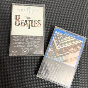 Vintage 70’s- 80’s cassette tapes- The Beatles - The Greatest Hits & 1967-1970’s